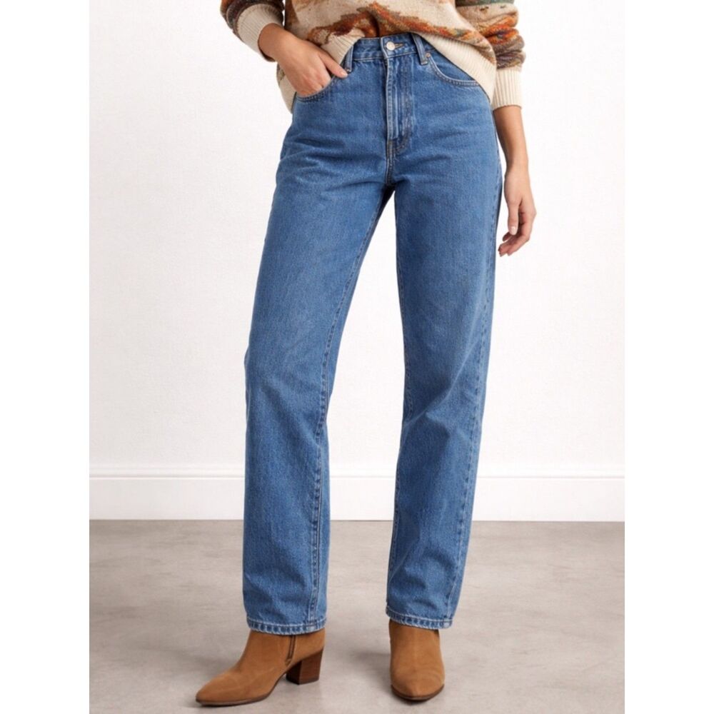 Vintage Pendleton Women's Jeans Size 4 Medium Indigo Rigid High Rise Mom Jean